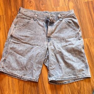 Lee Women's Washed Blue Denim Shorts